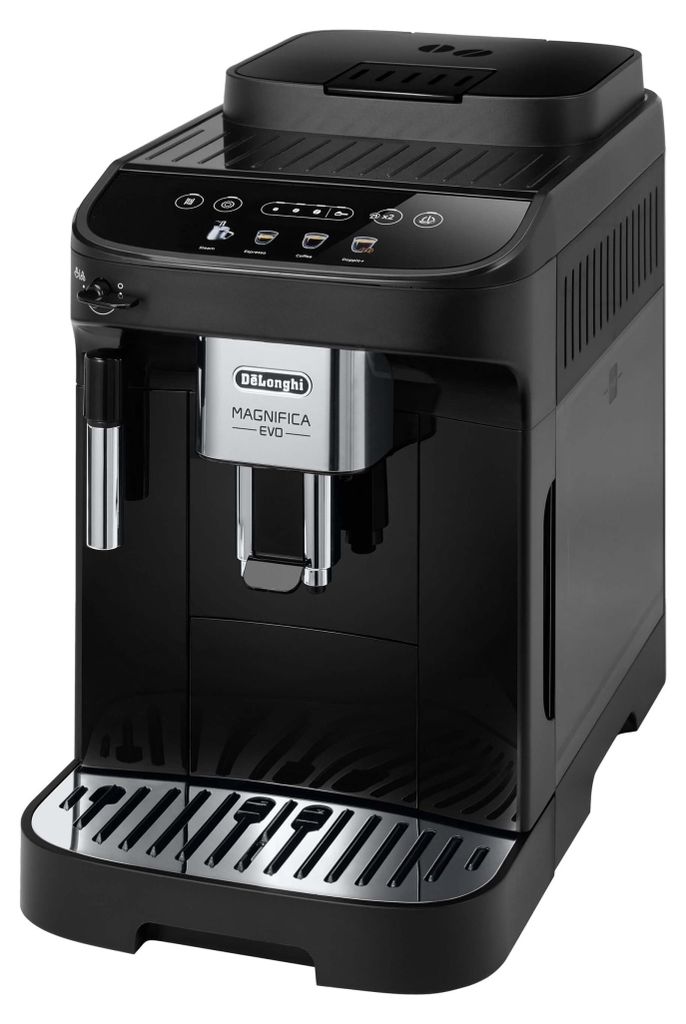 De'Longhi De’Longhi Magnifica Evo ECAM290.22.B, Espressomaschine, 1,8 l, Kaffeebohnen, Gemahlener Kaffee, Eingebautes Mahlwerk, 1450 W, Schwarz