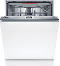 Bosch Serie 4 SMV4EVX08E, Voll integriert, Standardgröße (60 cm), Edelstahl, Tasten, 1,75 m, 1,65 m