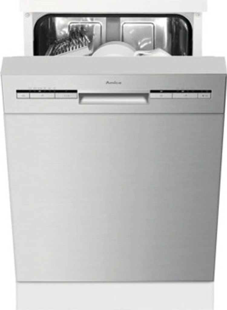 Amica EGSPU 500 911 E, Halb integriert, Single (45 cm breit), Edelstahl, Edelstahl, Tasten, LED
