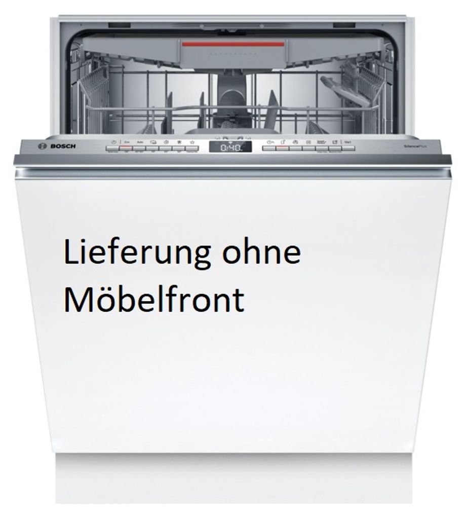 Bosch Serie 4 SMV4EVX08E, Voll integriert, Standardgröße (60 cm), Edelstahl, Tasten, 1,75 m, 1,65 m