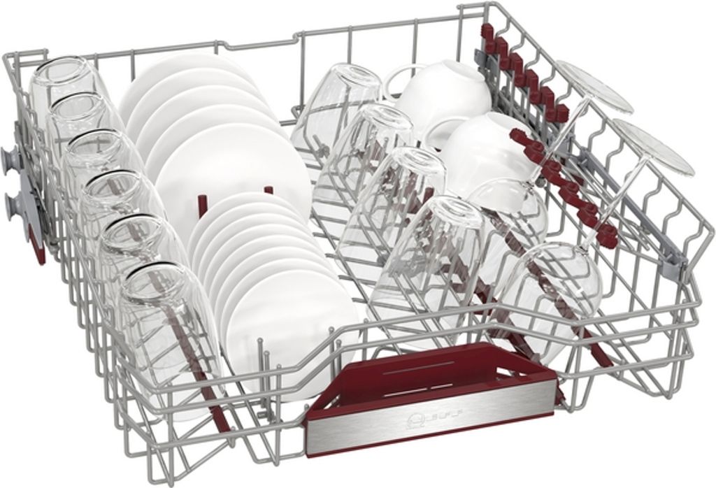 Neff S155ECX15E, Voll integriert, Standardgröße (60 cm), Edelstahl, Tasten, 1,75 m, 1,65 m