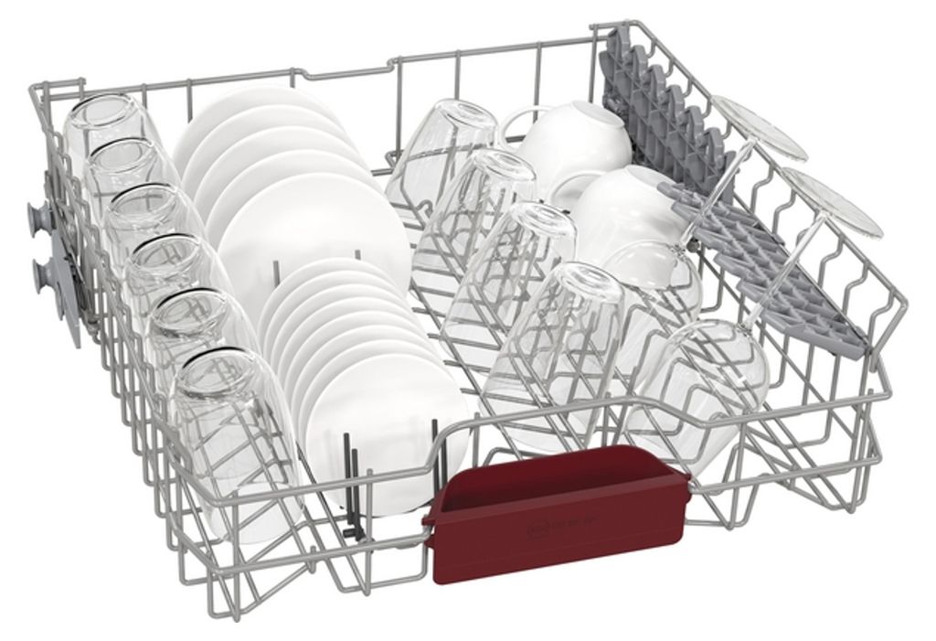 Neff N 50, Voll integriert, Standardgröße (60 cm), Silber, Weiß, Tasten, Kabellos, LED