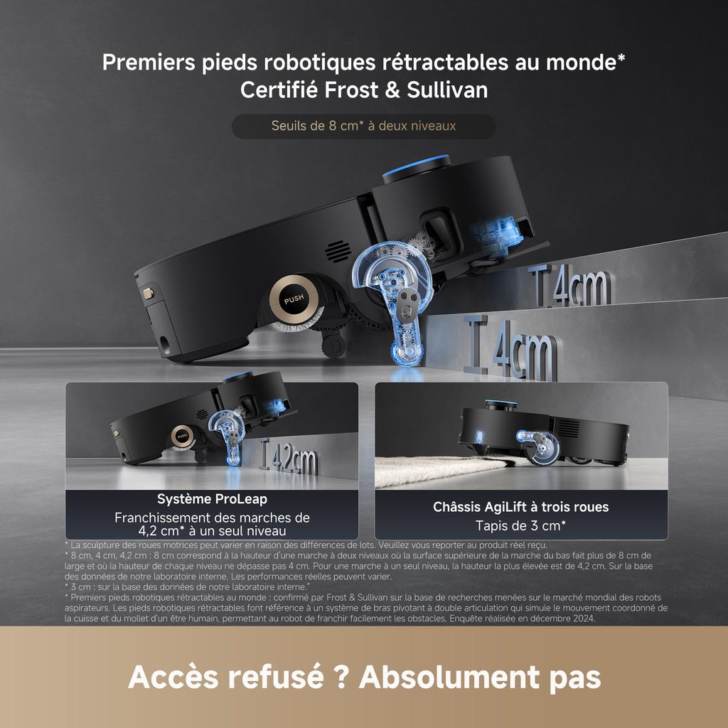 Dreame Aqua10 Ultra Roller Complete Staubsauger Roboter mit Wischfunktion Schwarz