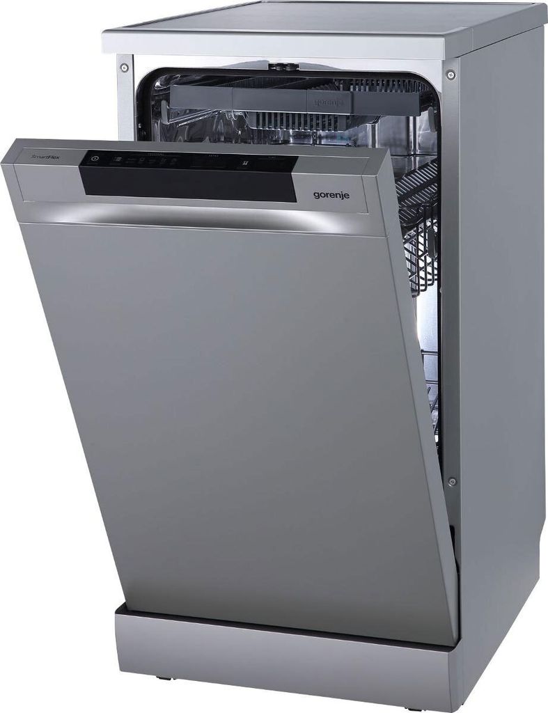 gorenje GS 541D10 X Geschirrspüler 45 cm - Silber - Freistehend - 11 Maßgedecke