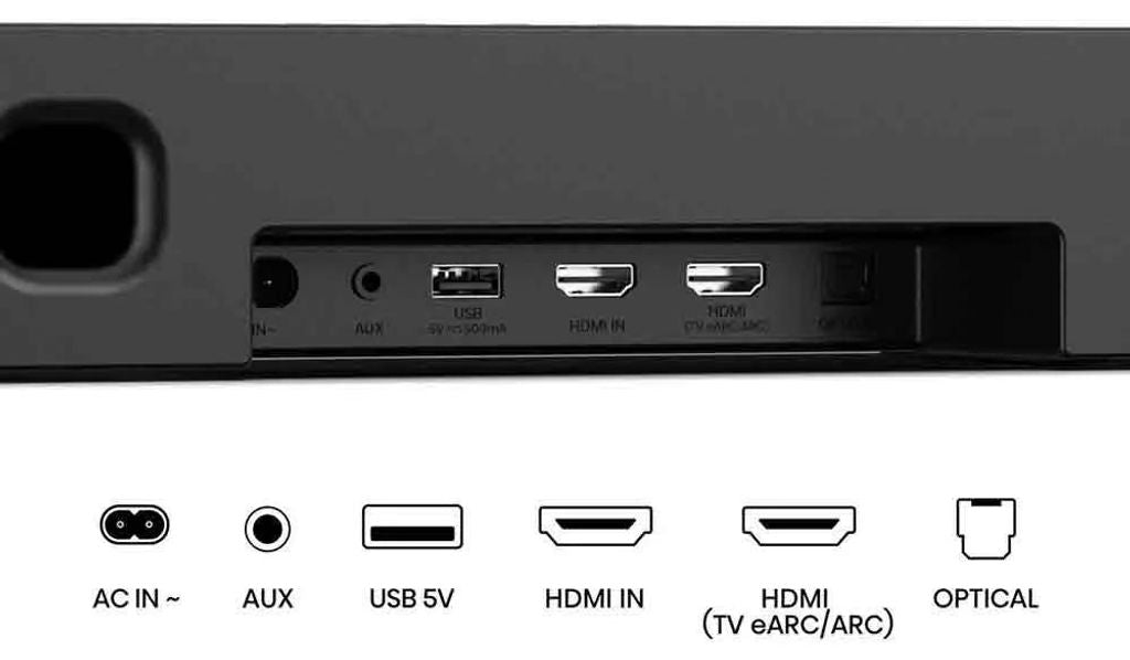 Hisense 5.1.4 CH Soundbar, 600 W, 5.1.4 Kanäle, 600 W, DTS:X, Dolby Atmos, 280 W, 20000 Hz, Kabellos