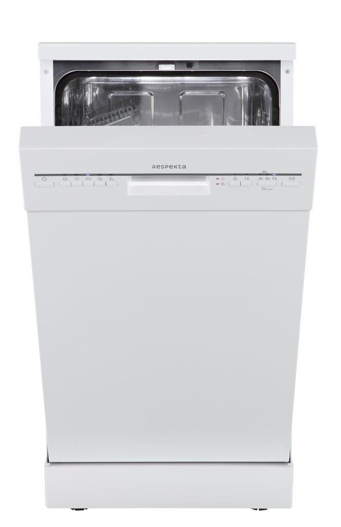 Respekta Unterbau - Geschirrspüler Bena, 45 cm, Weiß, 10 Maßgedecke