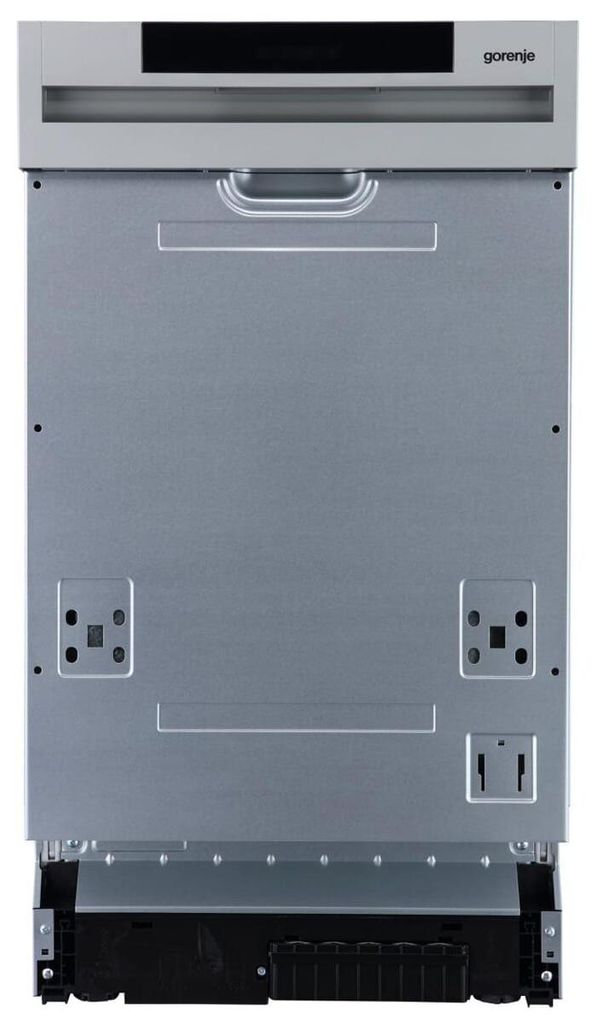 gorenje GI 561D 10 S Geschirrspüler 45 cm - Silber - Teilintegrierbar - 11 Maßgedecke - 45 dB Geräuschpegel - Trocknungsklasse: A