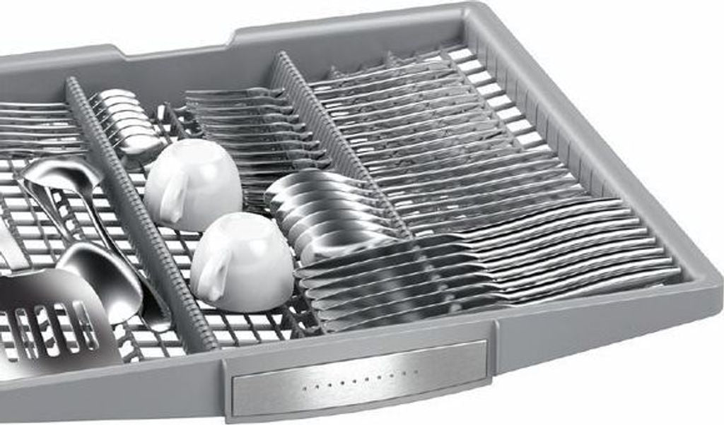 Bosch Serie 6 SMV6ZCX16E, Voll integriert, Standardgröße (60 cm), Edelstahl, 14 Maßgedecke, B, 40 dB