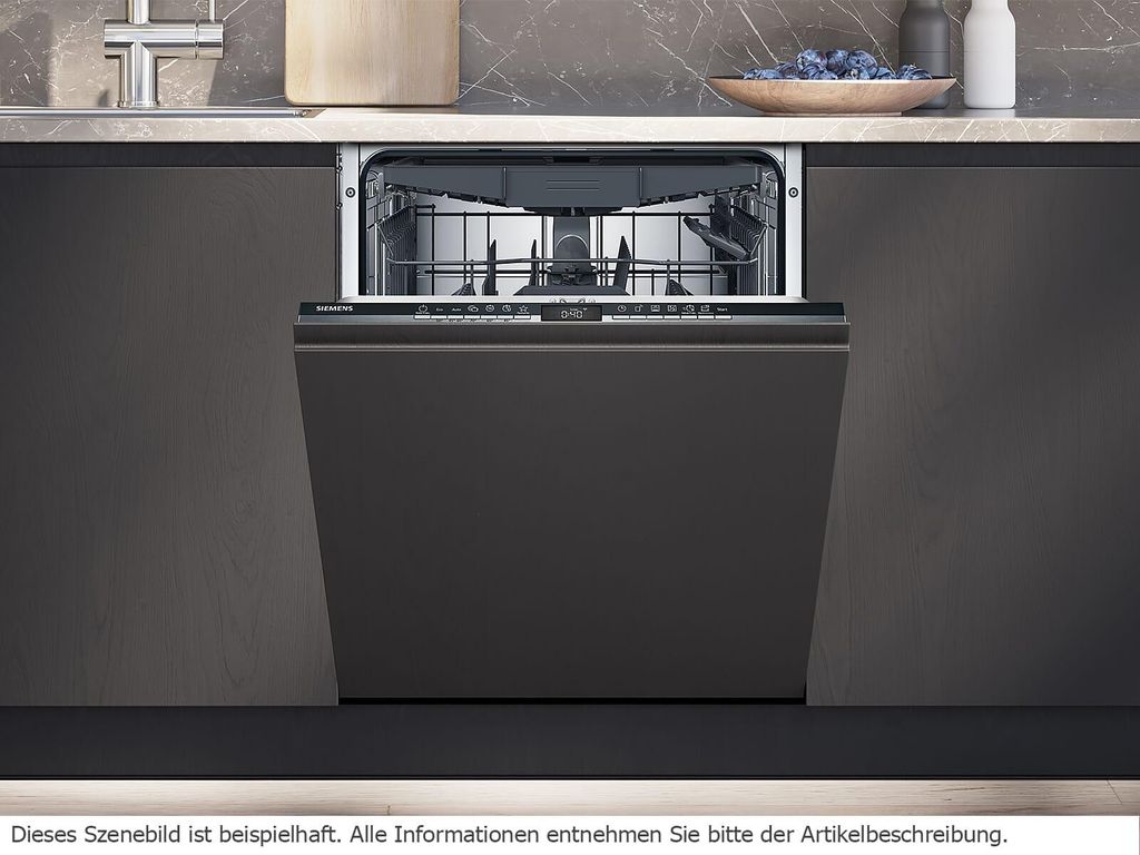 Siemens iQ500 SN65ZX07CE, Voll integriert, Standardgröße (60 cm), Schwarz, Berührung, 1,75 m, 1,65 m