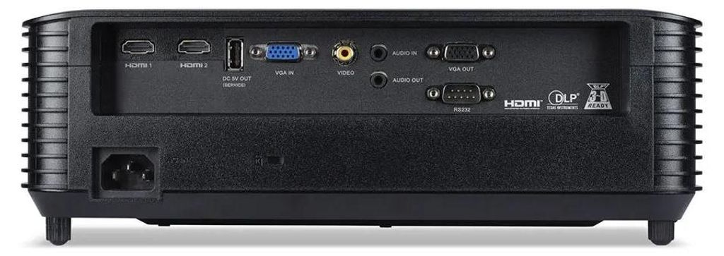 Acer X139, 5000 ANSI Lumen, DLP, WXGA (1200x800), 20000:1, 16:10, 749,3 - 7620 mm (29.5 - 300")