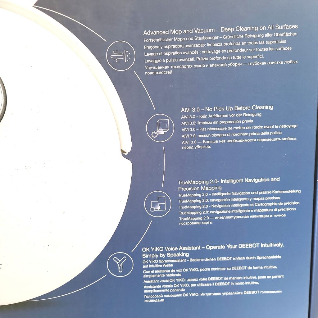 Ecovacs Deebot T10 Reinigungsroboter weiß