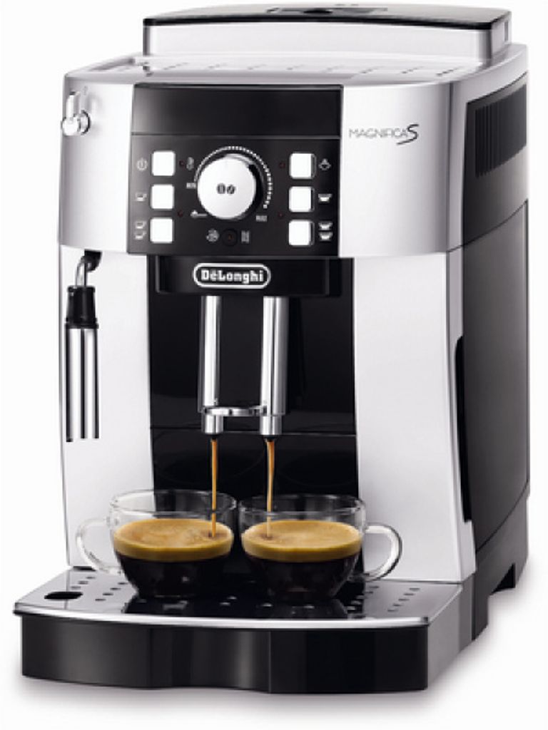 De'Longhi DeLonghi ECAM 21.110.SB, Schwarz, Tropfen, Kaffeebohnen, Gemahlener Kaffee, Cappuccino, Espresso, 1,8l, 1450W