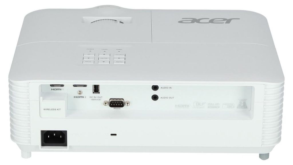 Acer H6542BDi - Heimkino Beamer mit hoher Helligkeit, Fußballmodus & HDMI 3D