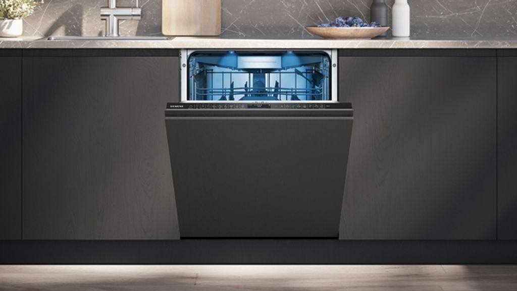 Siemens iQ700 SN87TX00CE, Voll integriert, Standardgröße (60 cm), Edelstahl, Berührung, TFT, 1,75 m