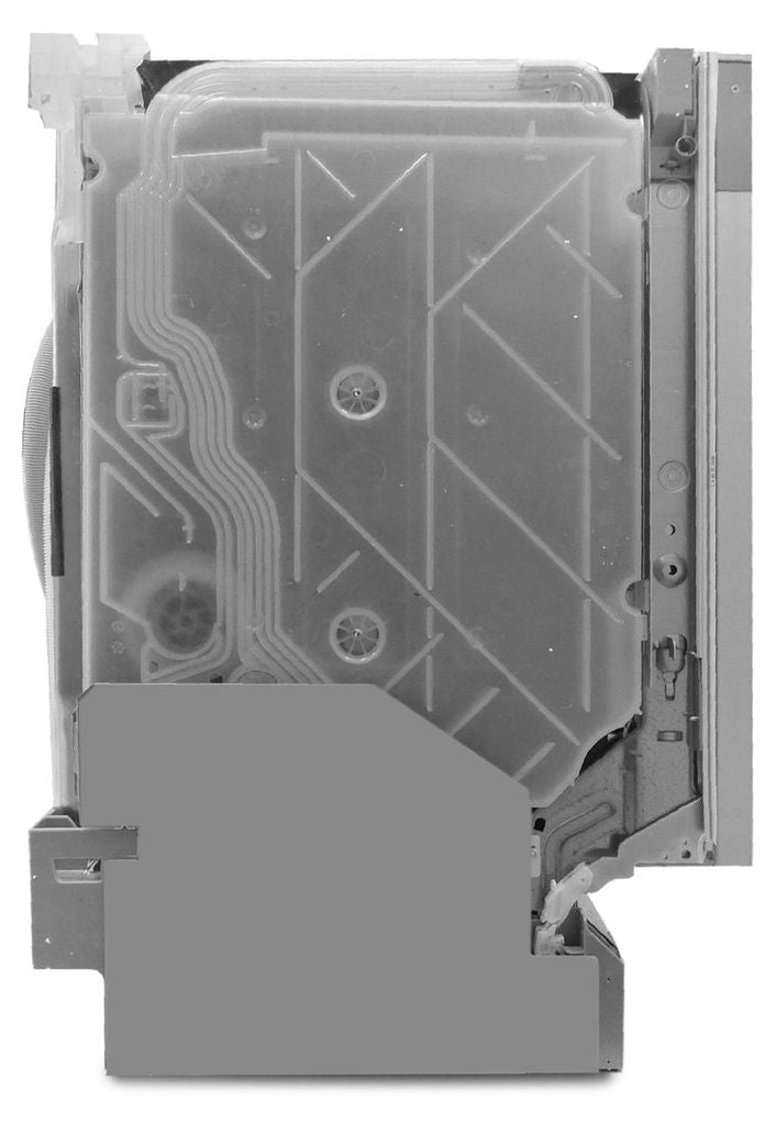 Neff S155ECX15E, Voll integriert, Standardgröße (60 cm), Edelstahl, Tasten, 1,75 m, 1,65 m