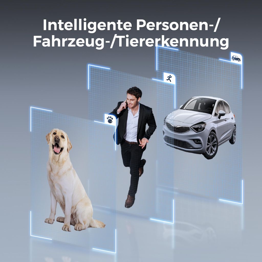 Reolink RLC - 823S2, 4K 8MP PTZ PoE Überwachungskamera, 16X Optischer Zoom, 360° Abdeckung, Auto - Tracking, Farbnachtsicht, Smarte Erkennung, IP66