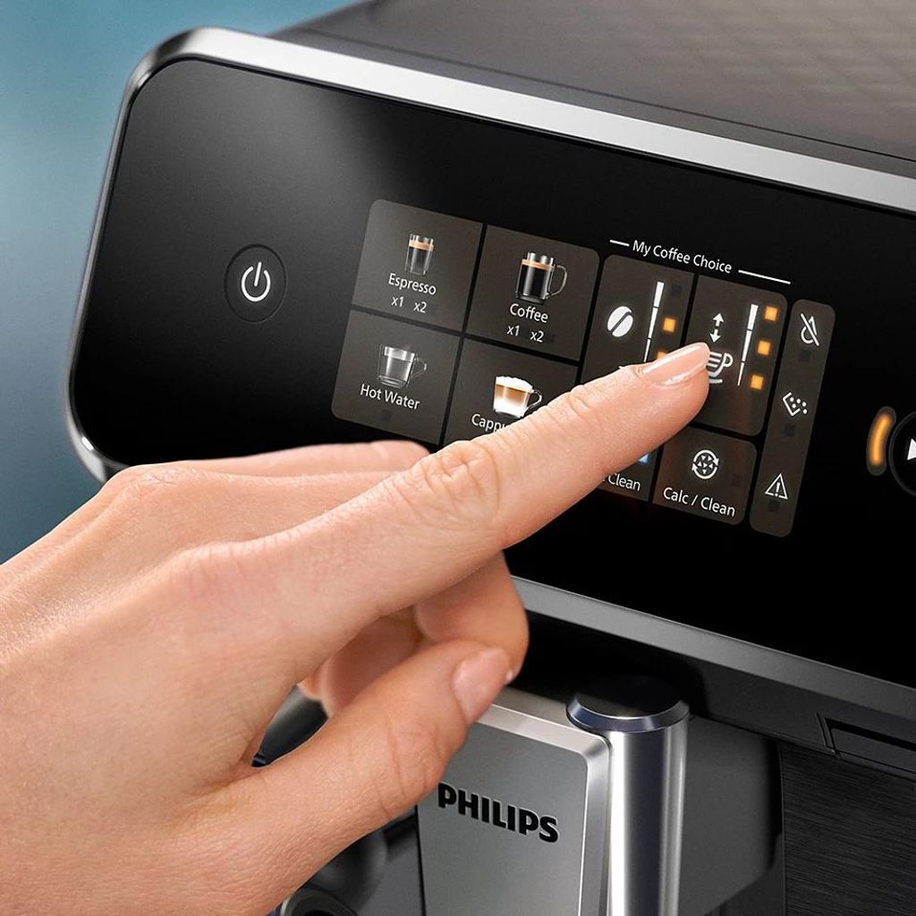 Philips Series 2300 EP2334/10 Kaffeevollautomat, Espressomaschine, 1,8 l, Kaffeebohnen, Eingebautes Mahlwerk, 1500 W, Grau
