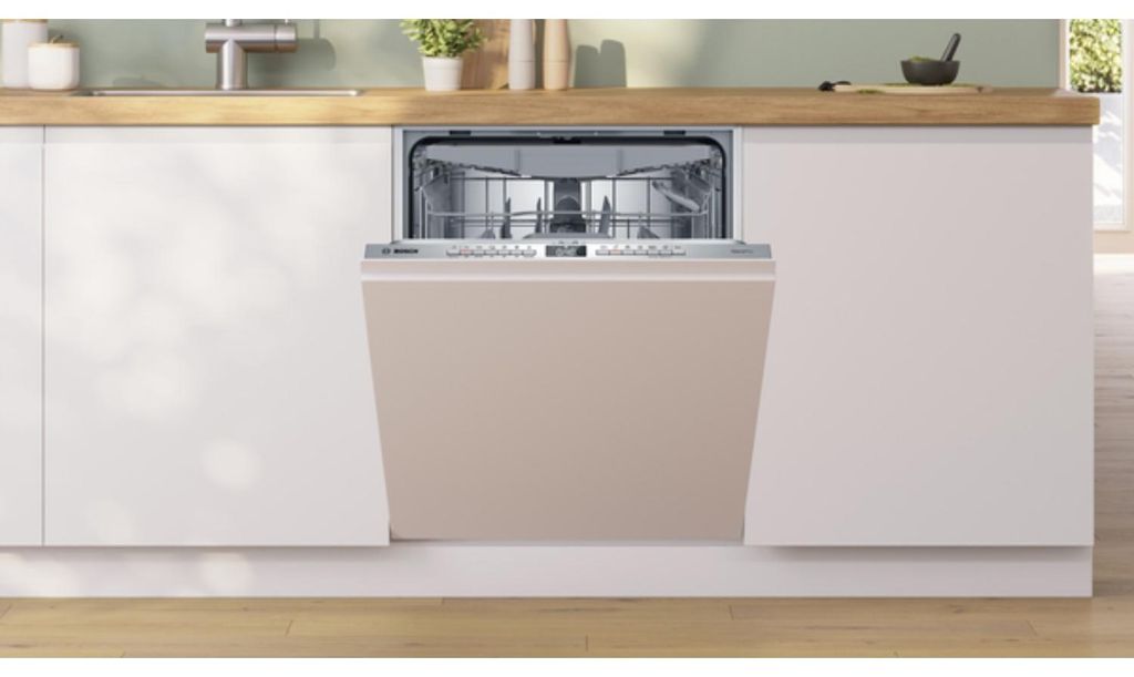 Bosch Serie 4 SMV4EVX08E, Voll integriert, Standardgröße (60 cm), Edelstahl, Tasten, 1,75 m, 1,65 m