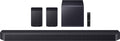 Samsung HW - Q990F/ZF, 11.1.4 Kanäle, 756 W, DTS 5.1, DTS Express, DTS - HD Master Audio, DTS:X, Dolby Atmos, Dolby Digital Plus, Dolby TrueHD, 210 W, Aktiver Subwoofer, Kabellos