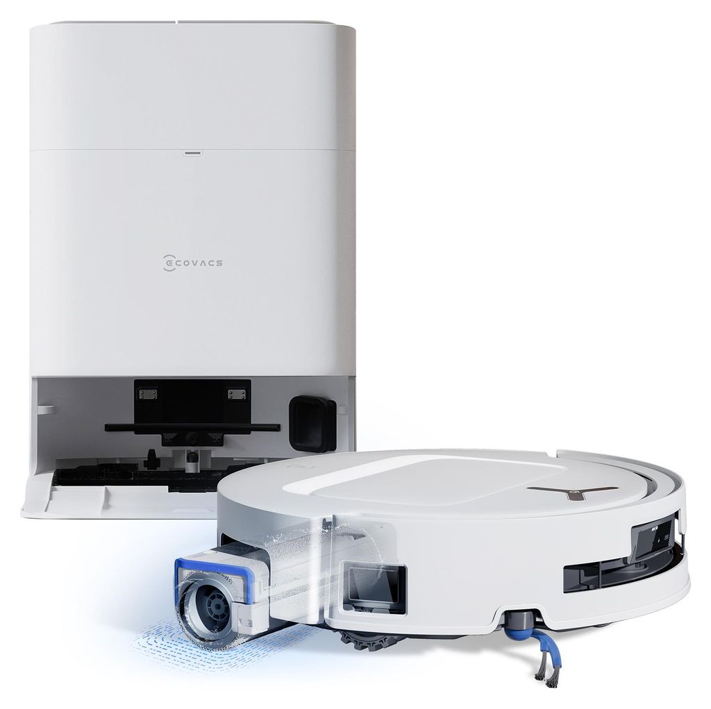 Ecovacs Deebot T80 Omni, Beutellos, Weiß, Rund, Staubbeutel, 65 dB, 3 l