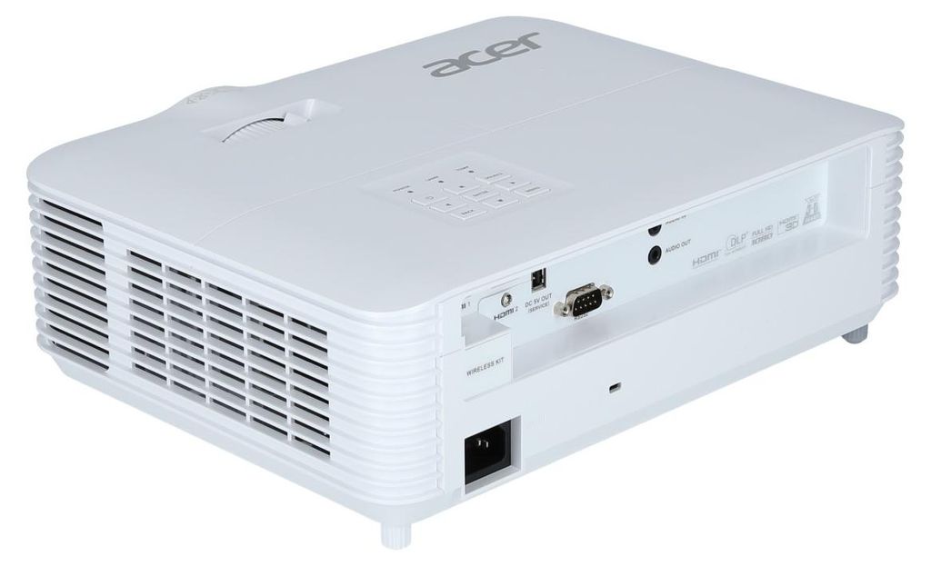 Acer Home X1528Ki, 5200 ANSI Lumen, DLP, 1080p (1920x1080), 10000:1, 16:9, 4:3