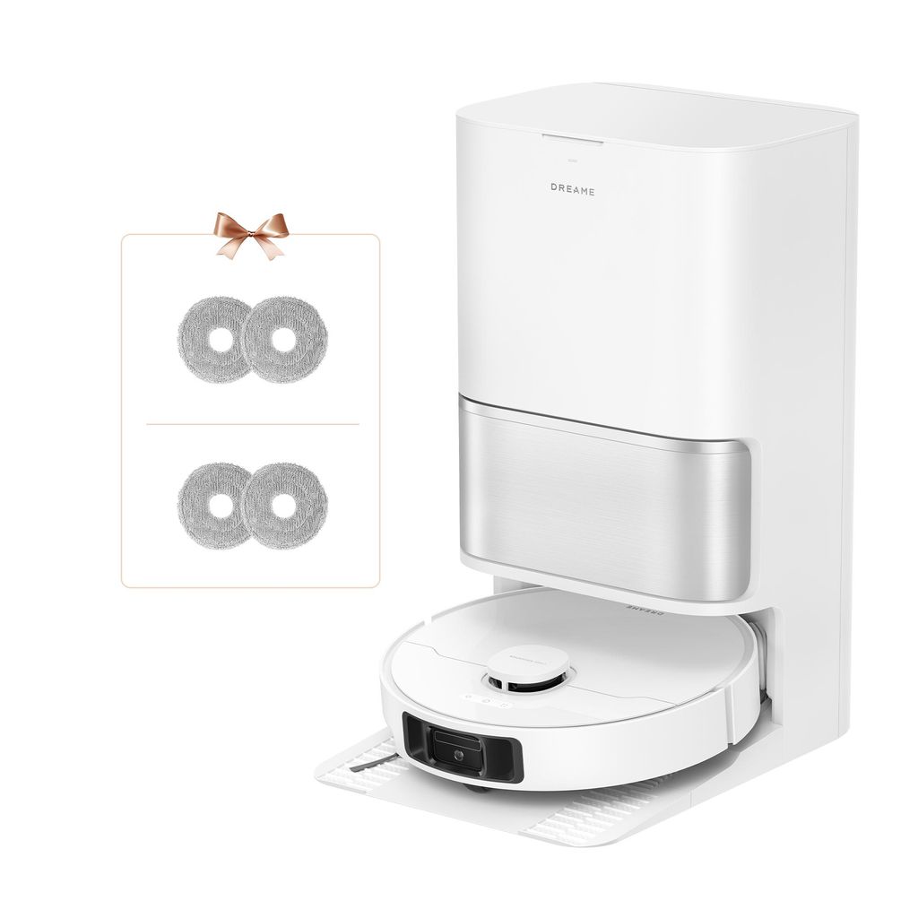 Dreame L10s Ultra Gen3 Staubsauger Roboter mit Wischfunktion&Selbstreinigender Mopp,25KPa Saugleistung,Haustiermodus,All inOne Dock,Teppichreinigung
