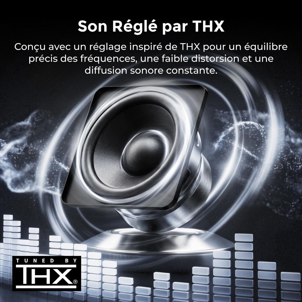 Ultimea Skywave X100 9.1.6 Soundbar mit 10'' Subwoofer, Dolby Atmos, DTS:X, 1500 W, Surround Sound System für Heimkino und TV, 8K HDR - Passthrough