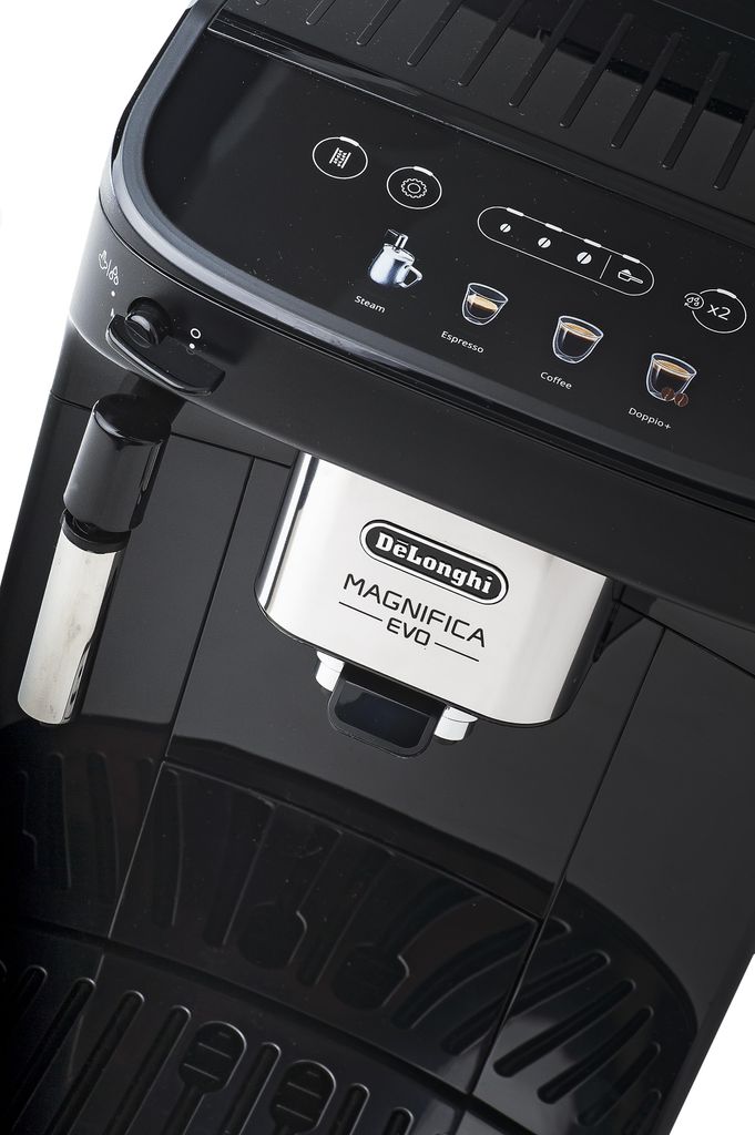 De'Longhi De’Longhi Magnifica Evo ECAM290.22.B, Espressomaschine, 1,8 l, Kaffeebohnen, Gemahlener Kaffee, Eingebautes Mahlwerk, 1450 W, Schwarz