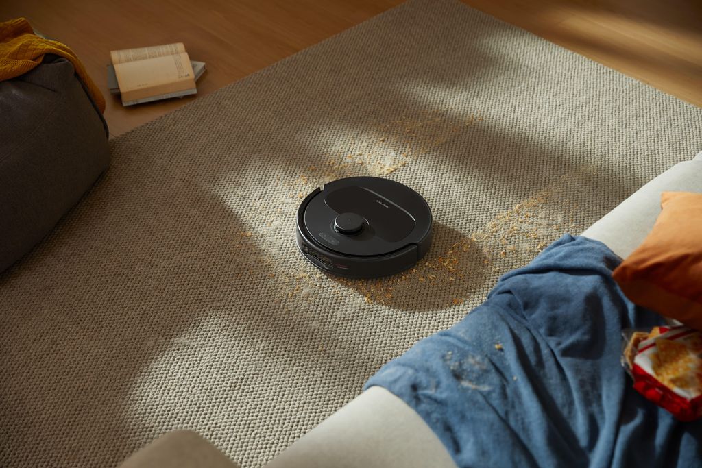 roborock QV 35A Staubsauger Roboter mit Wischfunktion&Hebarem Wischmopp 8.000pa (Upgrade von Qrevo/Qrevo Plus),Anti - Verfilzungsbürste, All - in - One Dock