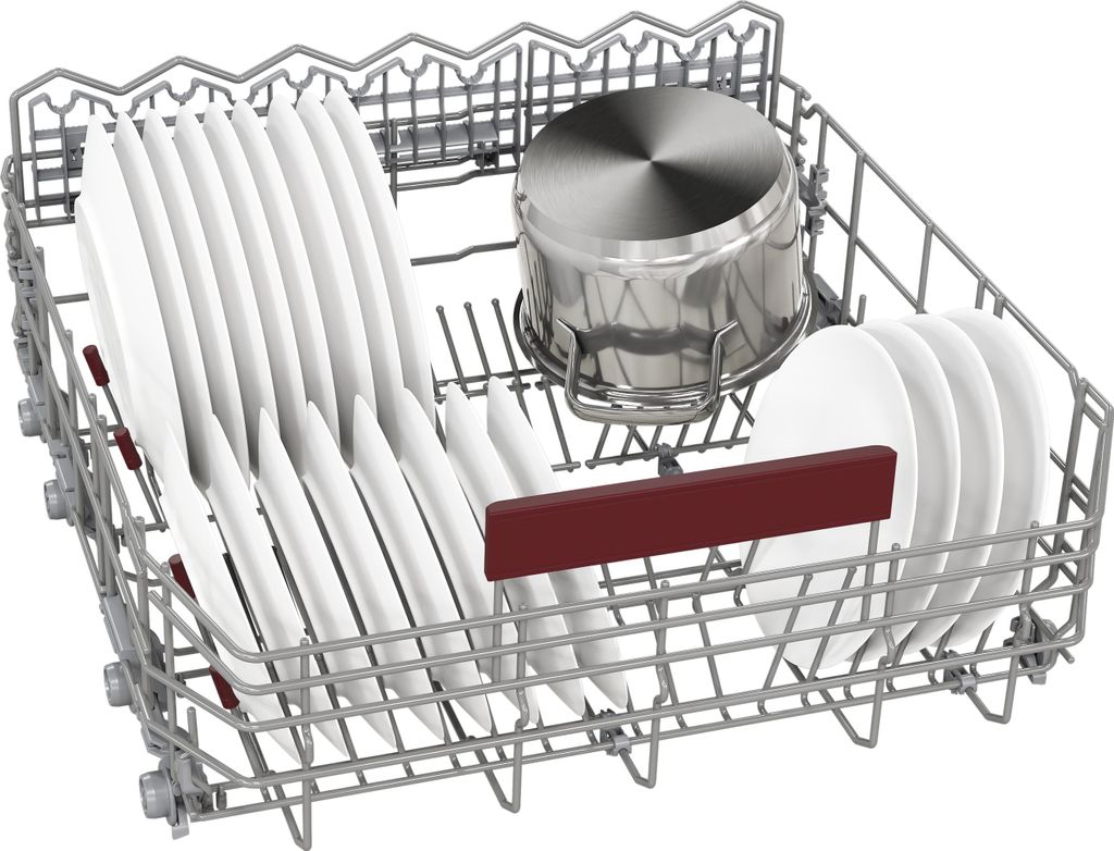Neff S155ECX15E, Voll integriert, Standardgröße (60 cm), Edelstahl, Tasten, 1,75 m, 1,65 m