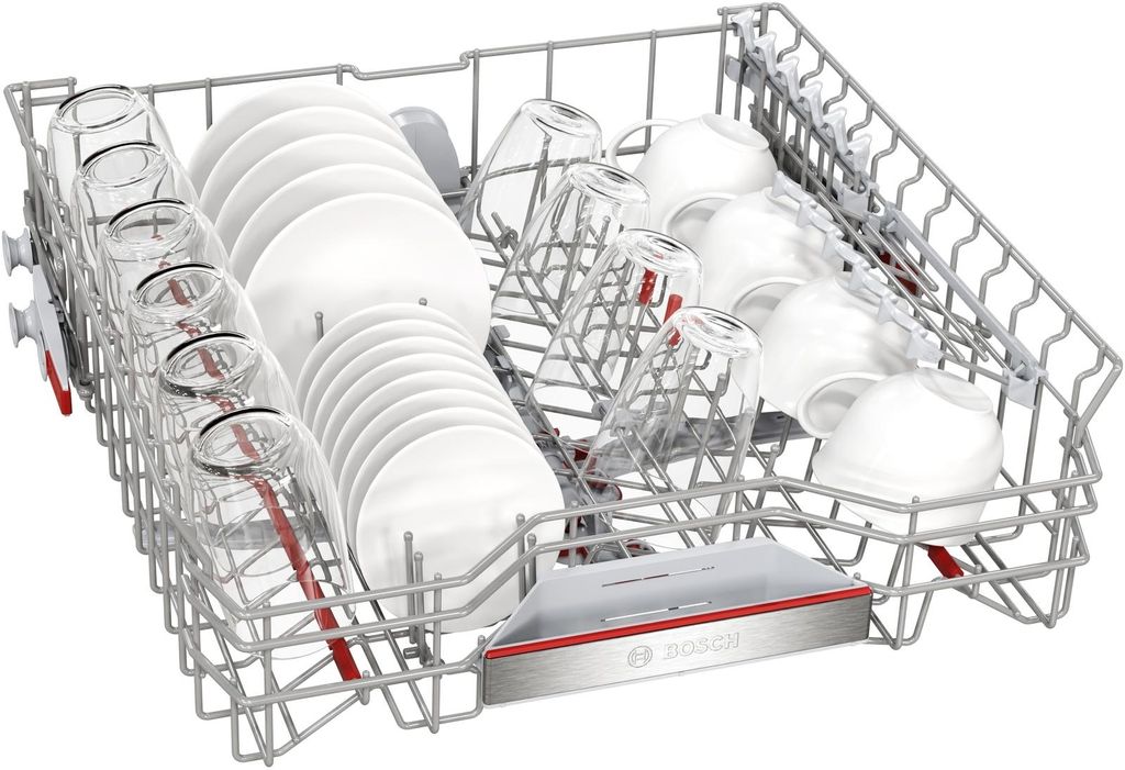 Bosch Serie 6 SMV6ZCX16E, Voll integriert, Standardgröße (60 cm), Edelstahl, 14 Maßgedecke, B, 40 dB
