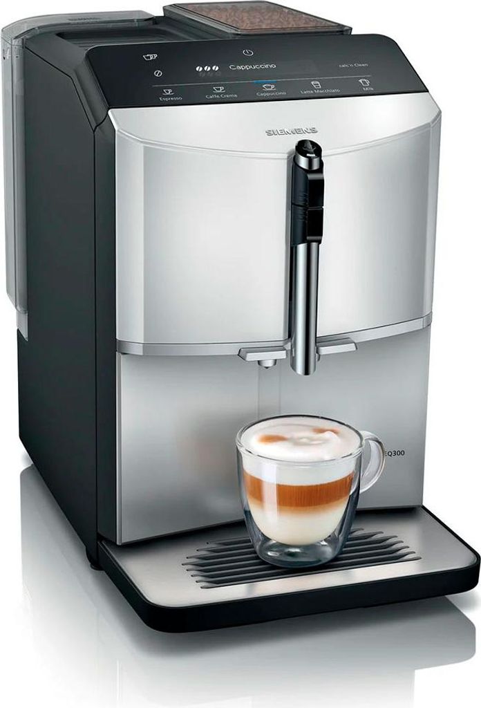 Siemens TF303E01 EQ300 Espressomaschine (silber; 1300W)