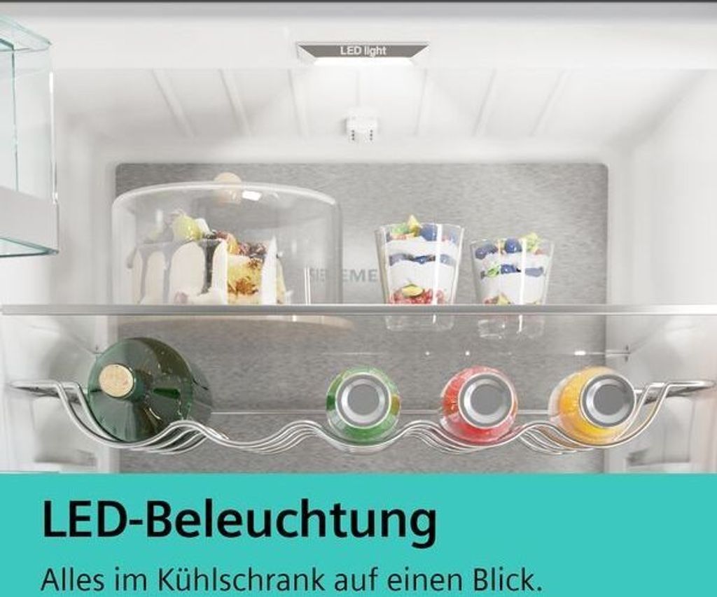 Siemens iQ500 KI72LADE0, 248 l, Integriert, E, 36 dB, SN - ST, 3 kg/24h