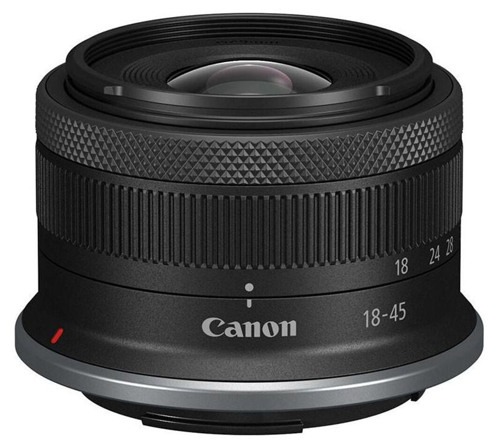Canon RF - S 18 - 45 mm f4.5 - 6.3 IS STM, Standardzoomobjektiv, 7/7, 18 - 45 mm, Bildstabilisator, Canon RF, Autofokus