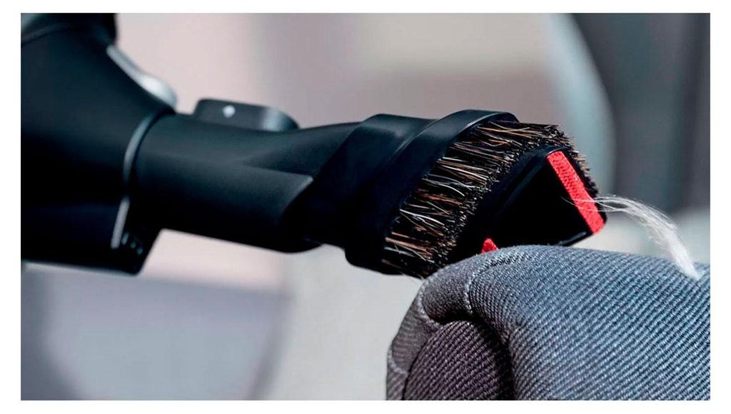 Bosch BBS711ANM Stabstaubsauger/Elektrischer Besen Beutellos 0,3 l Schwarz Rot Edelstahl