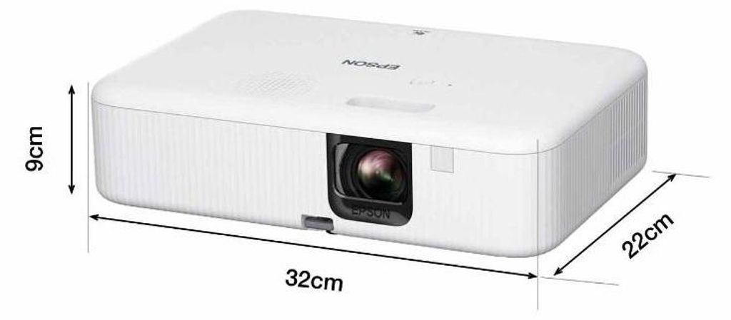 Epson CO - FH01, 3000 ANSI Lumen, 3LCD, 1080p (1920x1080), 16:9, 660,4 - 9931,4 mm (26 - 391"), 0,9 - 10,4 m