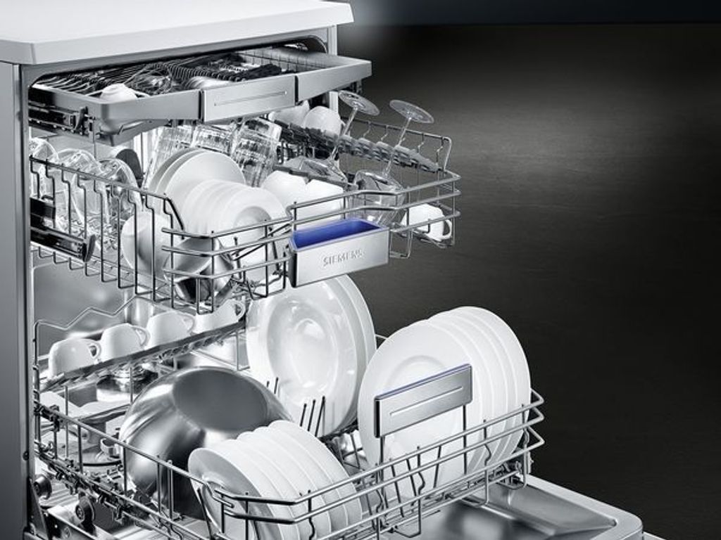 Siemens iQ500 SX95EX07CE, Voll integriert, Standardgröße (60 cm), Schwarz, Berührung, 1,75 m, 1,65 m
