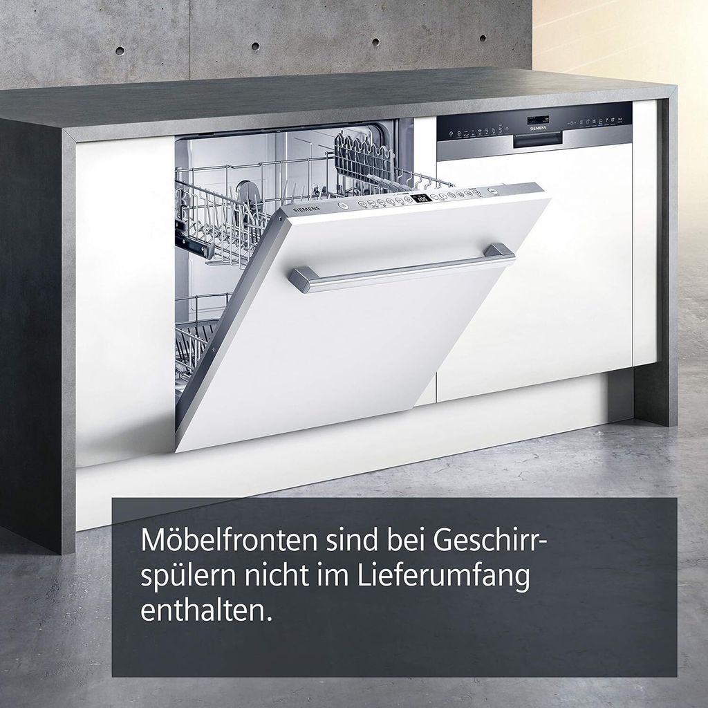 Siemens iQ500 SX95EX07CE, Voll integriert, Standardgröße (60 cm), Schwarz, Berührung, 1,75 m, 1,65 m