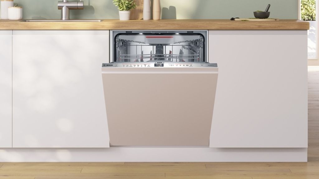 Bosch Serie 6 SMV6ZCX16E, Voll integriert, Standardgröße (60 cm), Edelstahl, 14 Maßgedecke, B, 40 dB