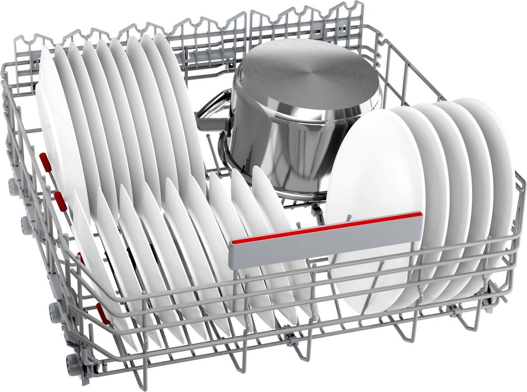 Bosch Serie 6 SMI6ZCS16E, Halb integriert, Standardgröße (60 cm), Edelstahl, Tasten, 1,75 m, 1,65 m