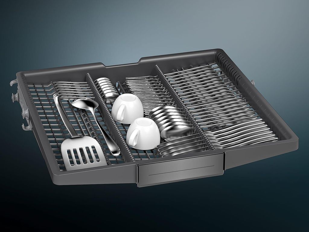 Siemens iQ500 SN65ZX07CE, Voll integriert, Standardgröße (60 cm), Schwarz, Berührung, 1,75 m, 1,65 m