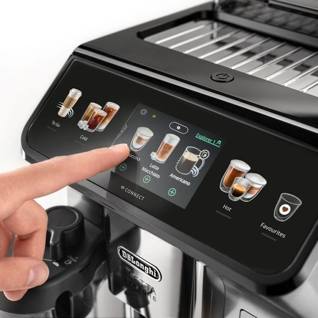 De'Longhi ECAM450.65.S elektrische Kaffeemaschine Vollautomatische Espressomaschine 1,8 L