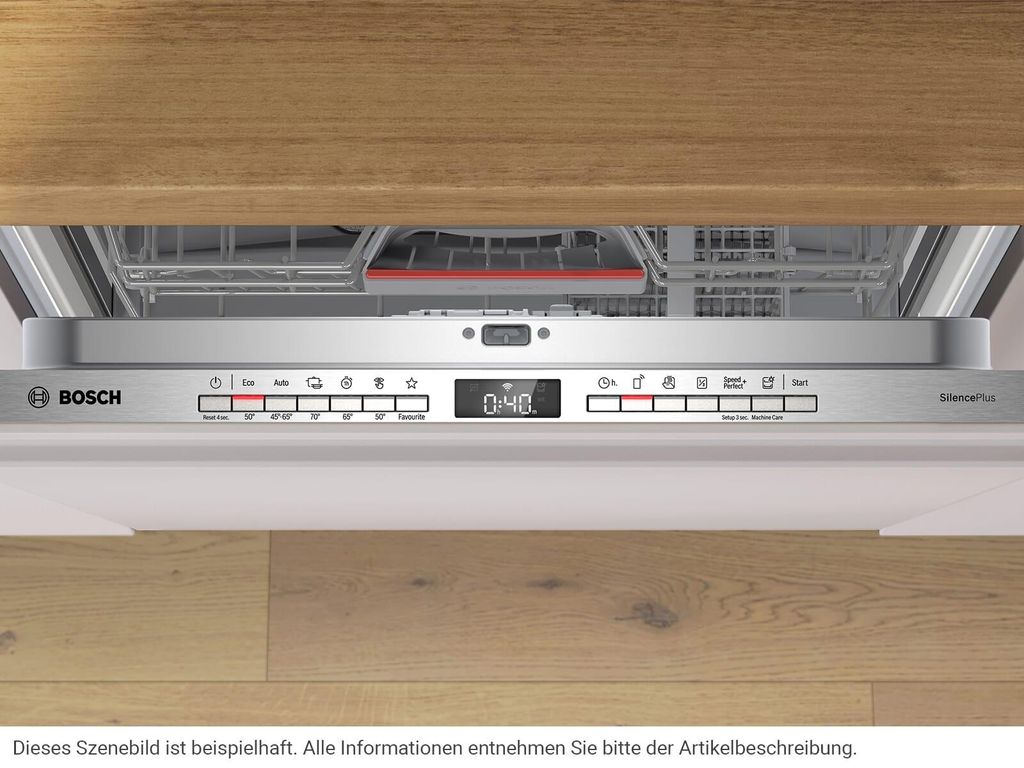Bosch SMV4ETX08E, Voll integriert, Standardgröße (60 cm), Weiß, 1,75 m, 1,65 m, 1,9 m