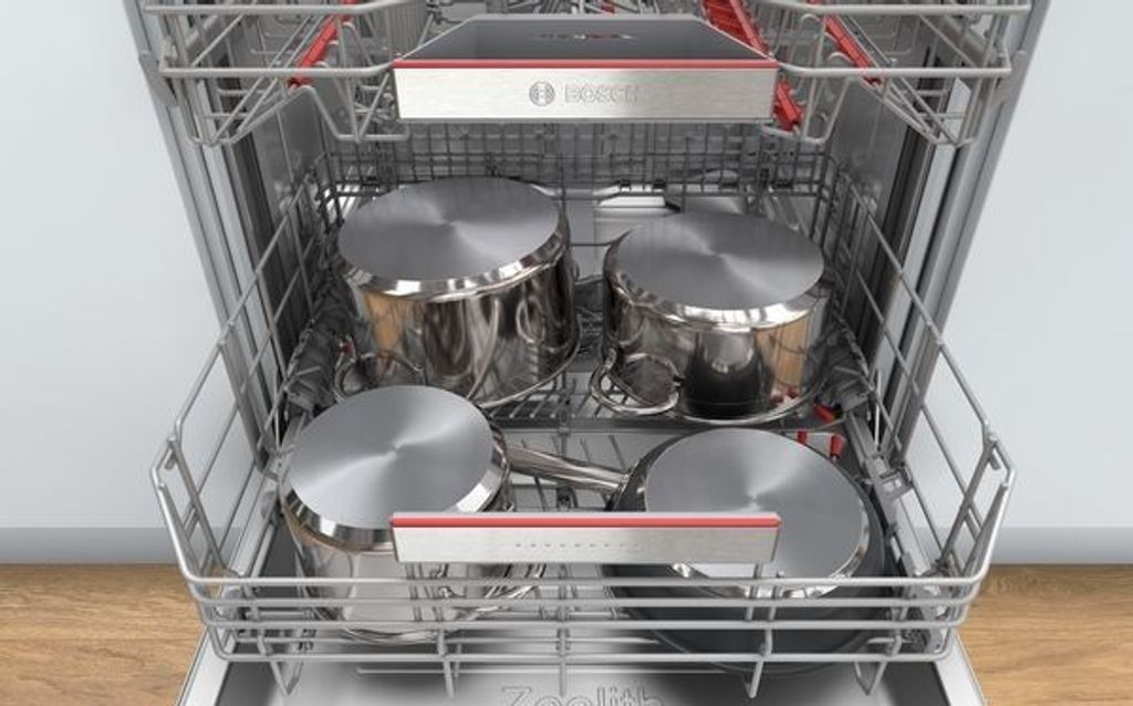 Bosch Serie 6 SMV6ZCX16E, Voll integriert, Standardgröße (60 cm), Edelstahl, 14 Maßgedecke, B, 40 dB