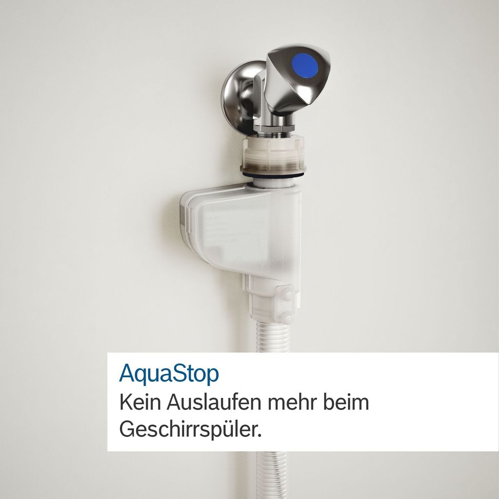 Bosch Serie 6 SMI6ZCS16E, Halb integriert, Standardgröße (60 cm), Edelstahl, Tasten, 1,75 m, 1,65 m
