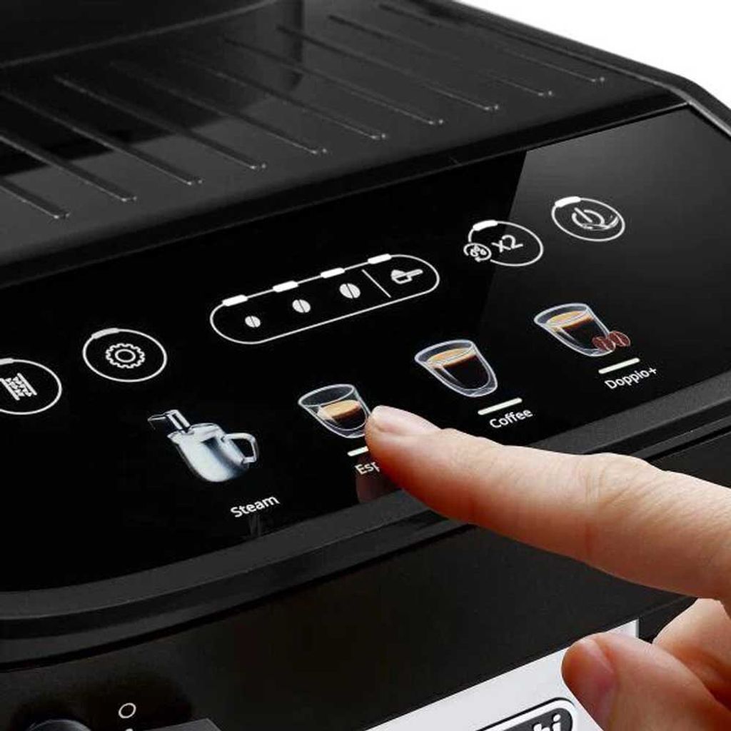 De'Longhi De’Longhi Magnifica Evo ECAM290.22.B, Espressomaschine, 1,8 l, Kaffeebohnen, Gemahlener Kaffee, Eingebautes Mahlwerk, 1450 W, Schwarz