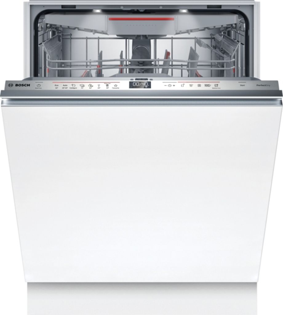 Bosch Serie 6 SMV6ZCX16E, Voll integriert, Standardgröße (60 cm), Edelstahl, 14 Maßgedecke, B, 40 dB