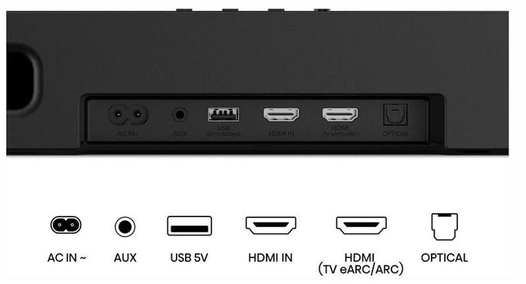 Hisense 3.1.2 CH Soundbar, 440 W, 3.1.2 Kanäle, 440 W, DTS:X, Dolby Atmos, 240 W, 20000 Hz, Kabellos