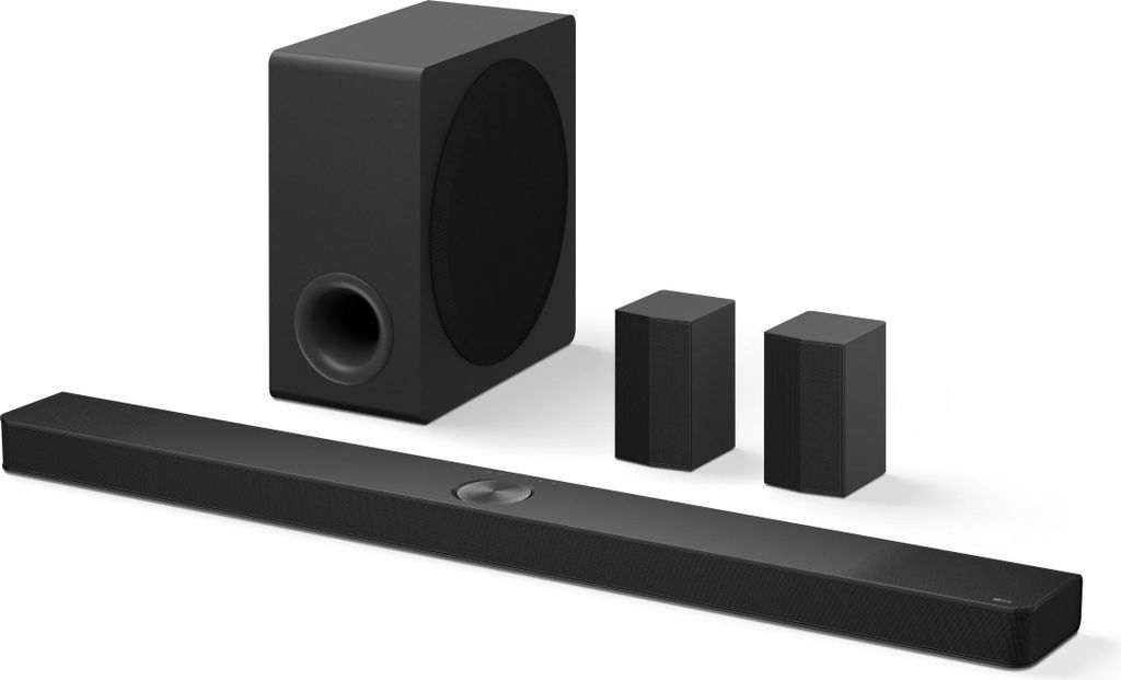 LG DS90TR, 7.1.3 Kanäle, 670 W, DTS Digital Surround, DTS:X, Dolby Atmos, Dolby Digital, AI Sound Pro, Bass Blast, Bass Blast+, Spiel, Musik, Sport, 96 kHz, 4 Ohm