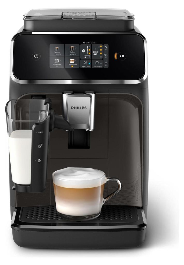 Philips Series 2300 EP2334/10 Kaffeevollautomat, Espressomaschine, 1,8 l, Kaffeebohnen, Eingebautes Mahlwerk, 1500 W, Grau